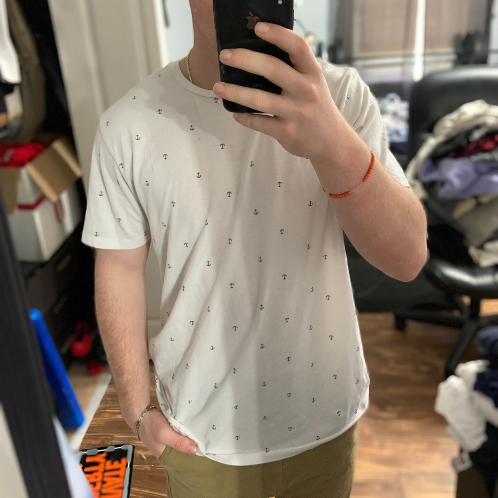 Old Navy Soft Washed Anchor Tee